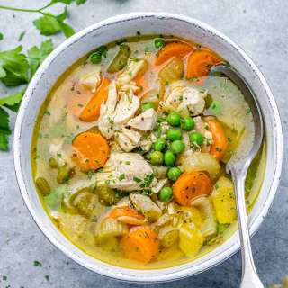 Leftover Turkey Soup