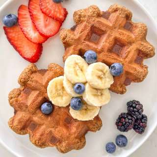 Banana Protein Waffles