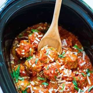 Crock Pot Turkey Meatballs