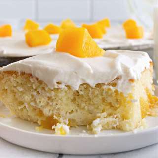 Peach Sheet Cake