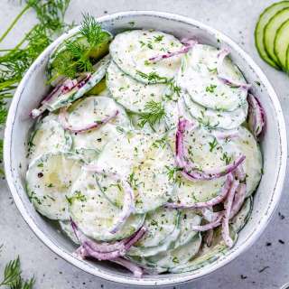 Creamy Cucumber Salad