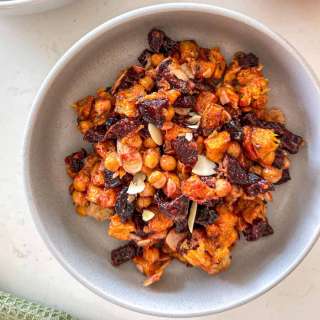 Roasted Beetroot Pumpkin Salad
