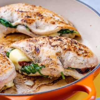 Tuscan Stuffed Chicken Breast