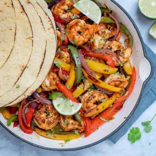 Shrimp Fajitas Skillet Recipe
