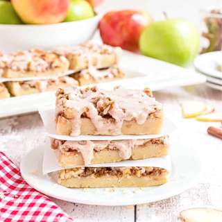 Apple Shortbread Bars