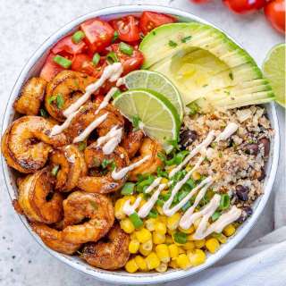 Shrimp Burrito Bowl