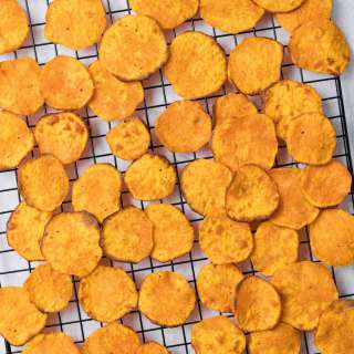 Air Fryer Sweet Potato Chips