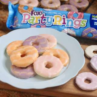 Homemade Party Rings - a Classic British Biscuit (Cookie)