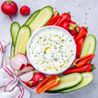 Herbed Whipped Feta Cheese Dip