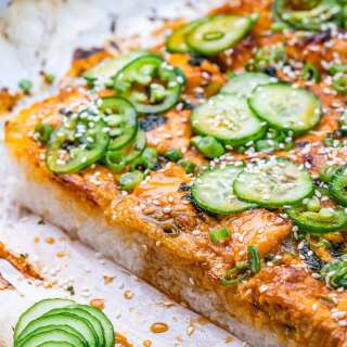 Salmon Sushi Bake