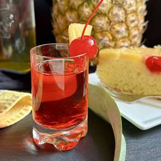 Pineapple Upside Down Cake Shot