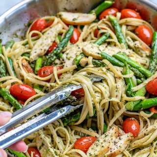 Asparagus Chicken Pasta