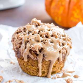 Pumpkin Muffins with Maple Glaze