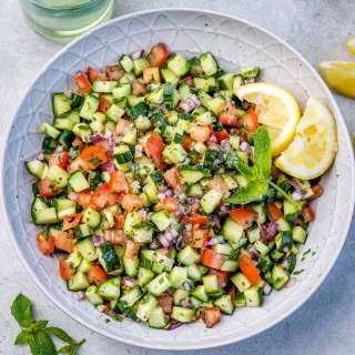 Persian Shirazi Salad