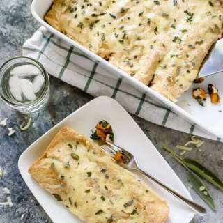 Butternut Squash Spinach Enchiladas