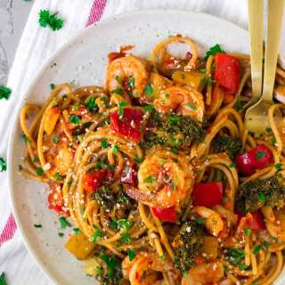 Spicy Shrimp Pasta