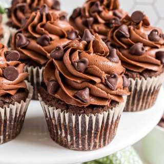 Chocolate Chip Zucchini Cupcakes