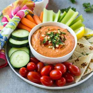 Roasted Pepper Hummus