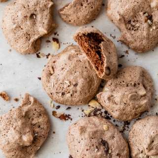 Chocolate Meringue Cookies