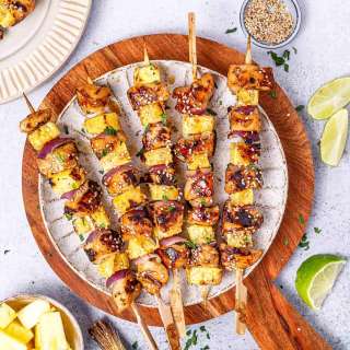 Grilled Teriyaki Chicken Skewers