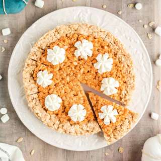 Pumpkin Pie Rice Krispie Treats