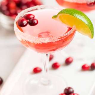 Cranberry St. Germain Cocktail