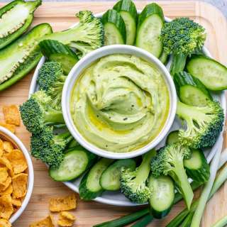 Avocado Greek Yogurt Ranch Dip