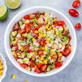 Zesty Shrimp Avocado Salad