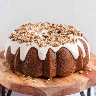 Pumpkin Cream Cheese Bundt Cake