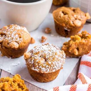 Mini Pumpkin Butterscotch Muffins
