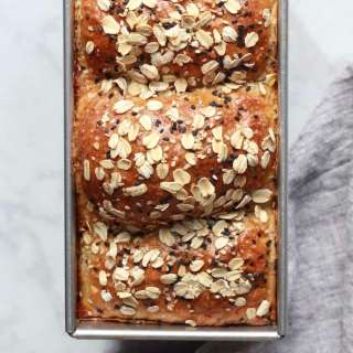Homemade Chia Oat Whole Wheat Bread