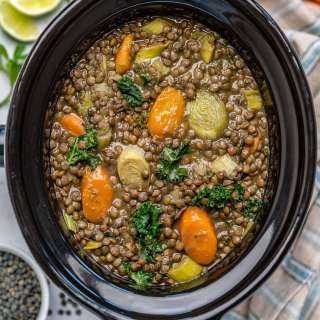 Vegan Whole Lentil Soup