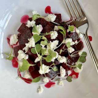 Beet and Goat Cheese Salad