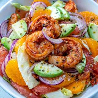 Citrus Cajun Shrimp Salad