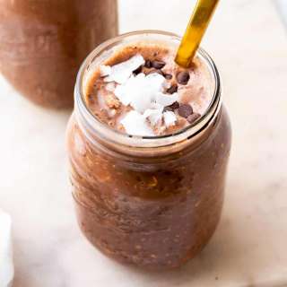 Chocolate Peanut Butter Overnight Oats
