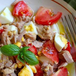 Zia Maria's Tuna, Egg and Tomato Salad