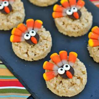 Turkey Rice Krispie Treats