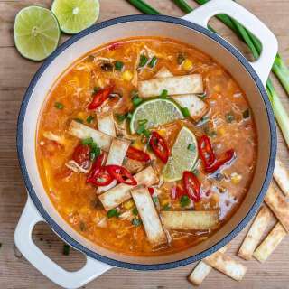 Chili Chicken Tortilla Soup