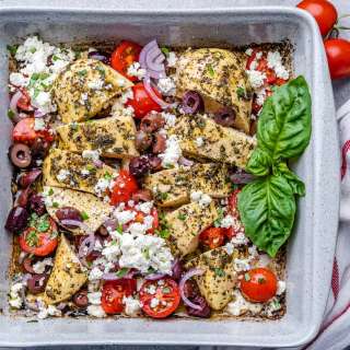Greek Oven Baked Chicken Breast