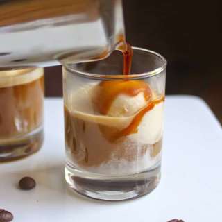 Affogato al Caffè (Ice Cream with Coffee)