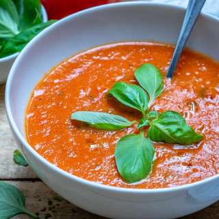 Homemade Roasted Tomato Soup Recipe
