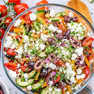 Greek Chickpea Salad