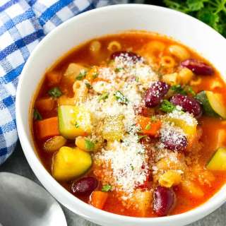 Vegetable Minestrone Soup recipe