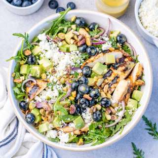 Honey Mustard Grilled Chicken Salad