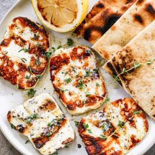 Grilled Halloumi Cheese