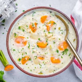 Creamy Chicken and Rice Soup