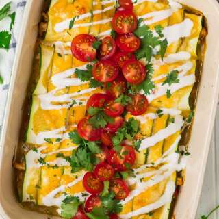 Zucchini Enchiladas