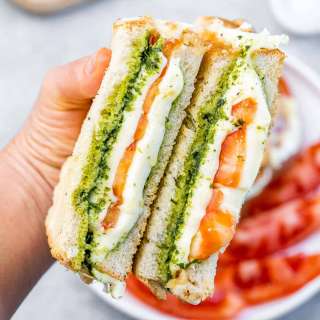 Air Fryer Grilled Cheese Sandwich