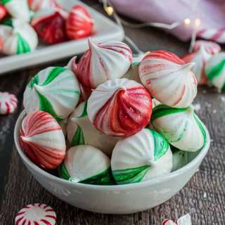 Christmas Meringue Cookies
