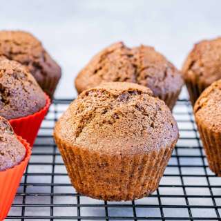 Healthy Gingerbread Muffins